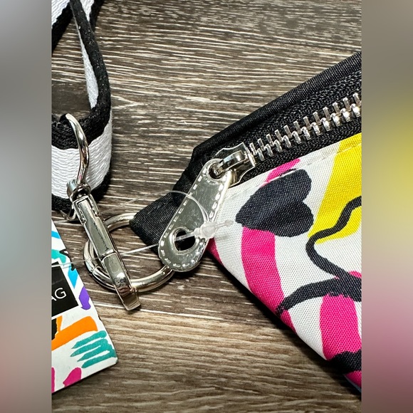 Brighton Crossbody Zippered Fanny Pack Belt Bag New With Tags Graffiti Love - Picture 8 of 9